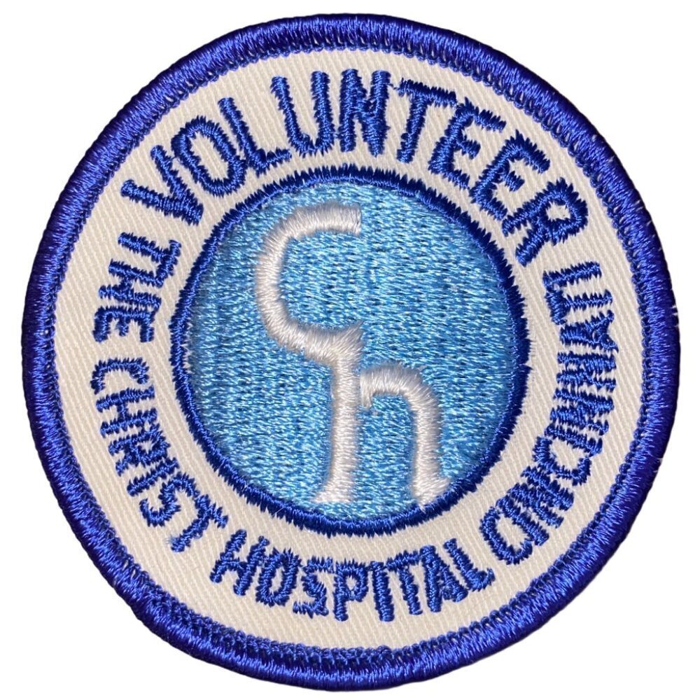 Christ Hospital Volunteer Appliqué Patch - Picture 12 of 13
